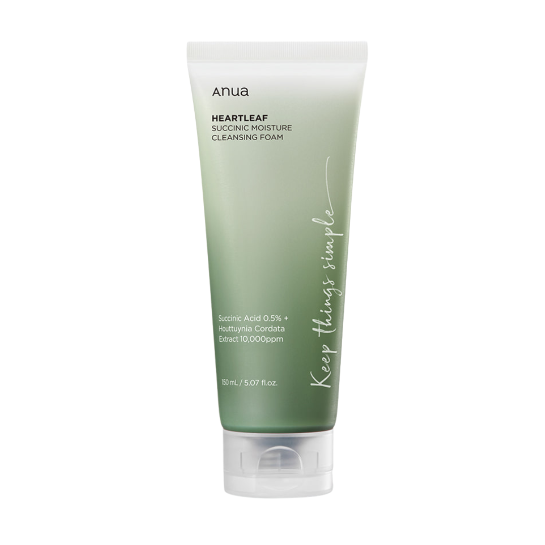 Heartleaf Succinic Moisture Cleansing Foam 150ml