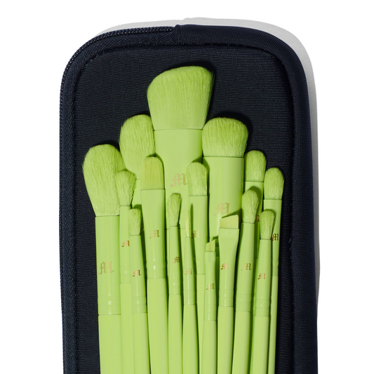 16 Piece Makeup Brush Set & Brush Pouch