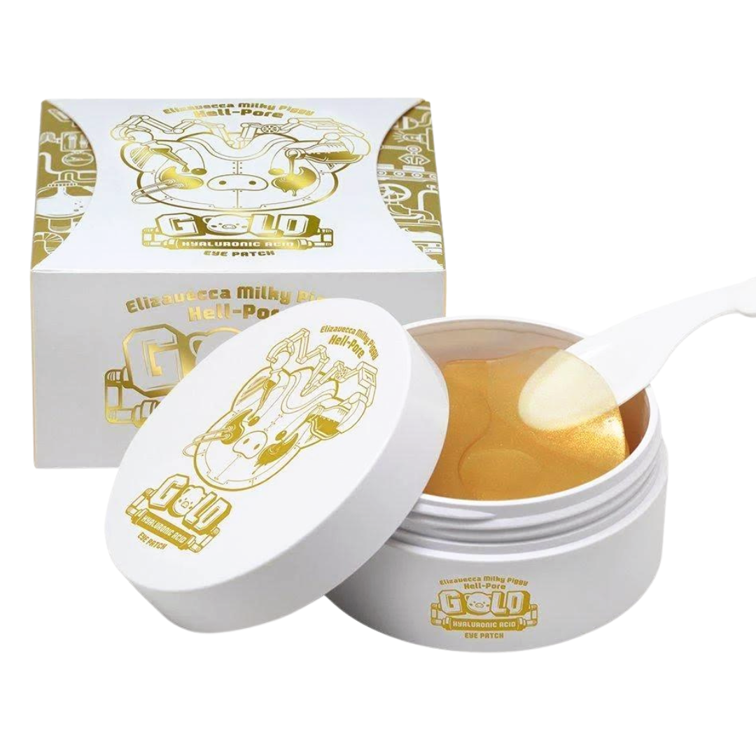 Milky Piggy Hell pore Gold Hyaluronic Acid Eye Patch (60 Patches)